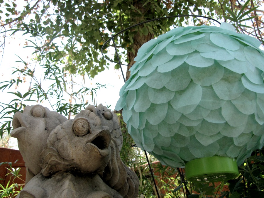 Dollar Store Paper Lantern Makeover mox & fodder